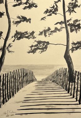 Peinture, Sainte-Marine, Frédéric Cadiou