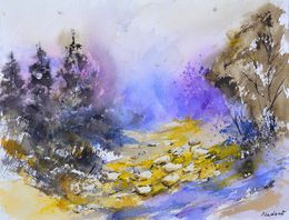 Painting, The valley of mists, Pol Ledent