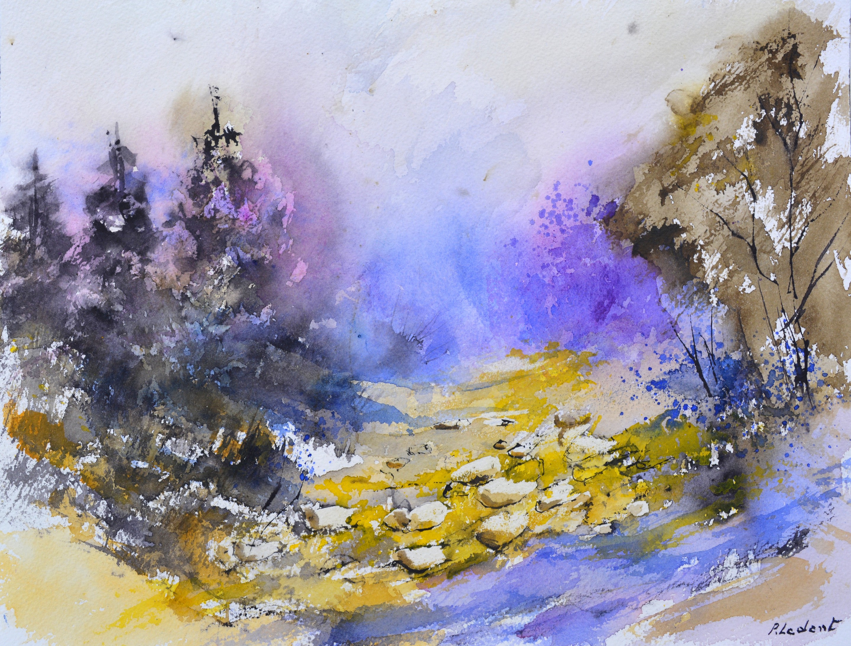 Pol Ledent, The valley of mists Pol Ledent, The valley of mists