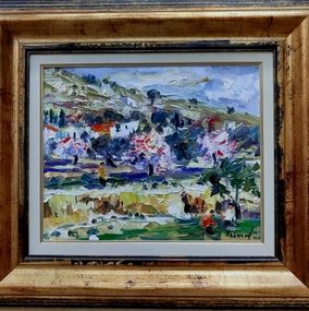 Gemälde, Almendros, Antonio Reverte