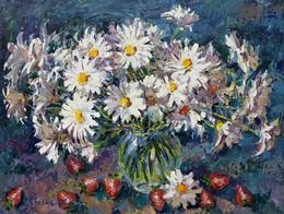 Peinture, Flowers for you, Andrii Chebotaru