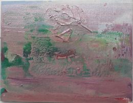 Painting, Avène danse (Feuille rose), Nao Kaneko