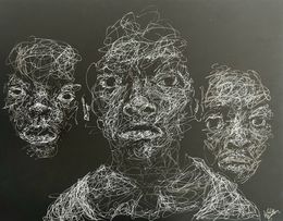 Peinture, Un dos 3, Ayoka Zahir