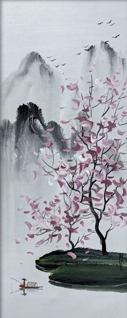 Gemälde, Paysage chinois (1), Xiu