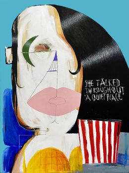 Painting, Second Date, Last Date, Rob Omodiagbe