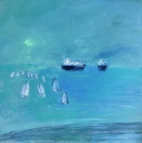 Peinture, Un été au Havre, Eva Lemay