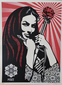 Édition, Revolutionary Woman With Brush, Shepard Fairey (Obey)