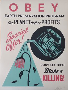 Édition, Earth Preservation, Shepard Fairey (Obey)