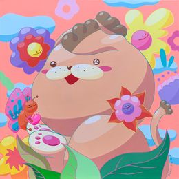 Peinture, Happy Puppy Nanissi 3, Kim Jandi