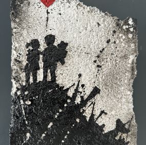 Skulpturen, Brick Block Banksy Battlefield, Olivier DeGroote
