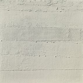 Peinture, Monochrome blanc, Sandrine Hartmann