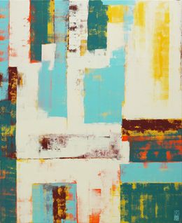Painting, Untitled in Yellow, Ronald Hunter