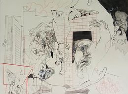 Fine Art Drawings, Pajaro de mal aguero, Sergio Moscona