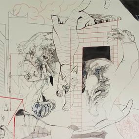 Dessin, Pajaro de mal aguero, Sergio Moscona