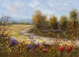 Gemälde, The Serene Bloom, Tanja Frost