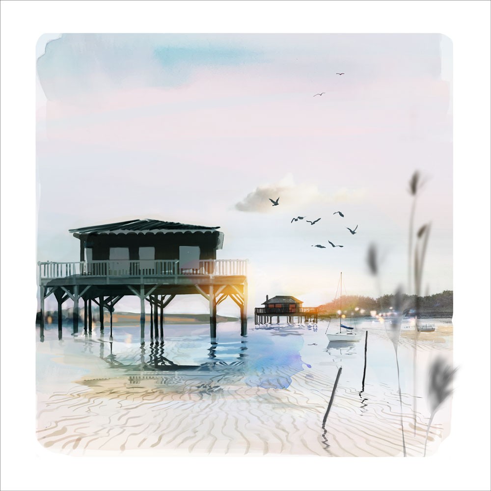 Sophie Griotto, L'île aux oiseaux - collection spéciale Grands Formats Sophie Griotto, L'île aux oiseaux - collection spéciale Grands Formats