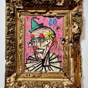 Painting, Clown Au Chapeau 26, Joris Ghilini