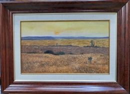 Painting, Atardecer, Juan Jose Abella