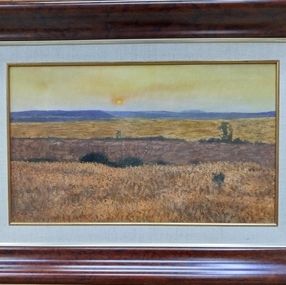 Peinture, Atardecer, Juan Jose Abella