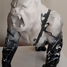 Sculpture, King Pop Black, Monsieur Mollotov