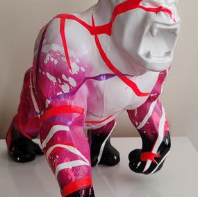 Sculpture, King Pop Pink, Monsieur Mollotov