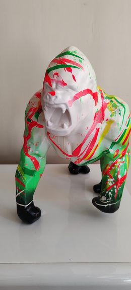 Sculpture, King Pop Green, Monsieur Mollotov