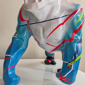 Sculpture, King Pop Blue, Monsieur Mollotov