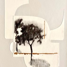 Dibujo, Arbre et or, Albane de Saint Remy
