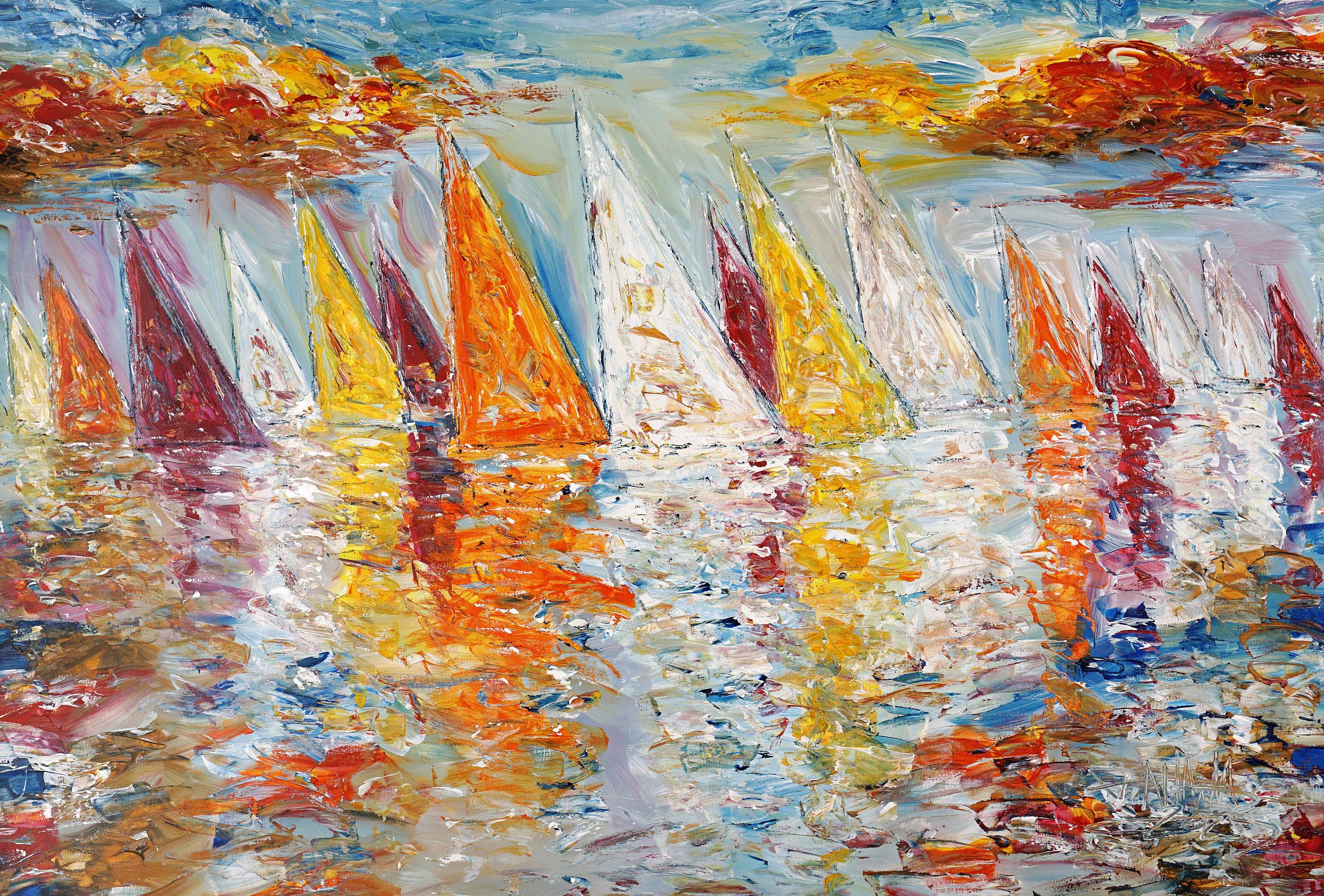 Peter Nottrott, Summer sailing impressions XL 6 Peter Nottrott, Summer sailing impressions XL 6
