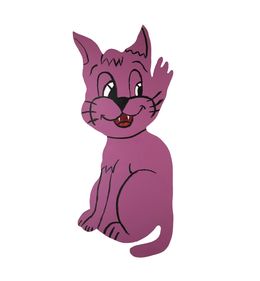 Painting, Pink Cat, Tanner Rhines
