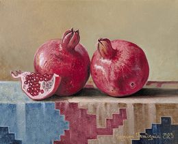 Peinture, Patterned Still Life, Stepan Ohanyan