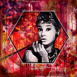 Painting, Hexa Flowery Audrey, Priscilla Vettese