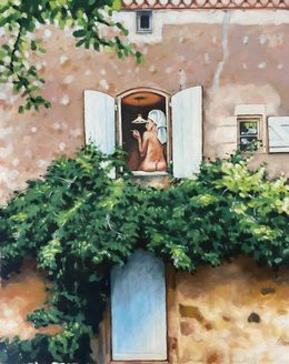 Gemälde, Italian summer house, Thomas Saliot