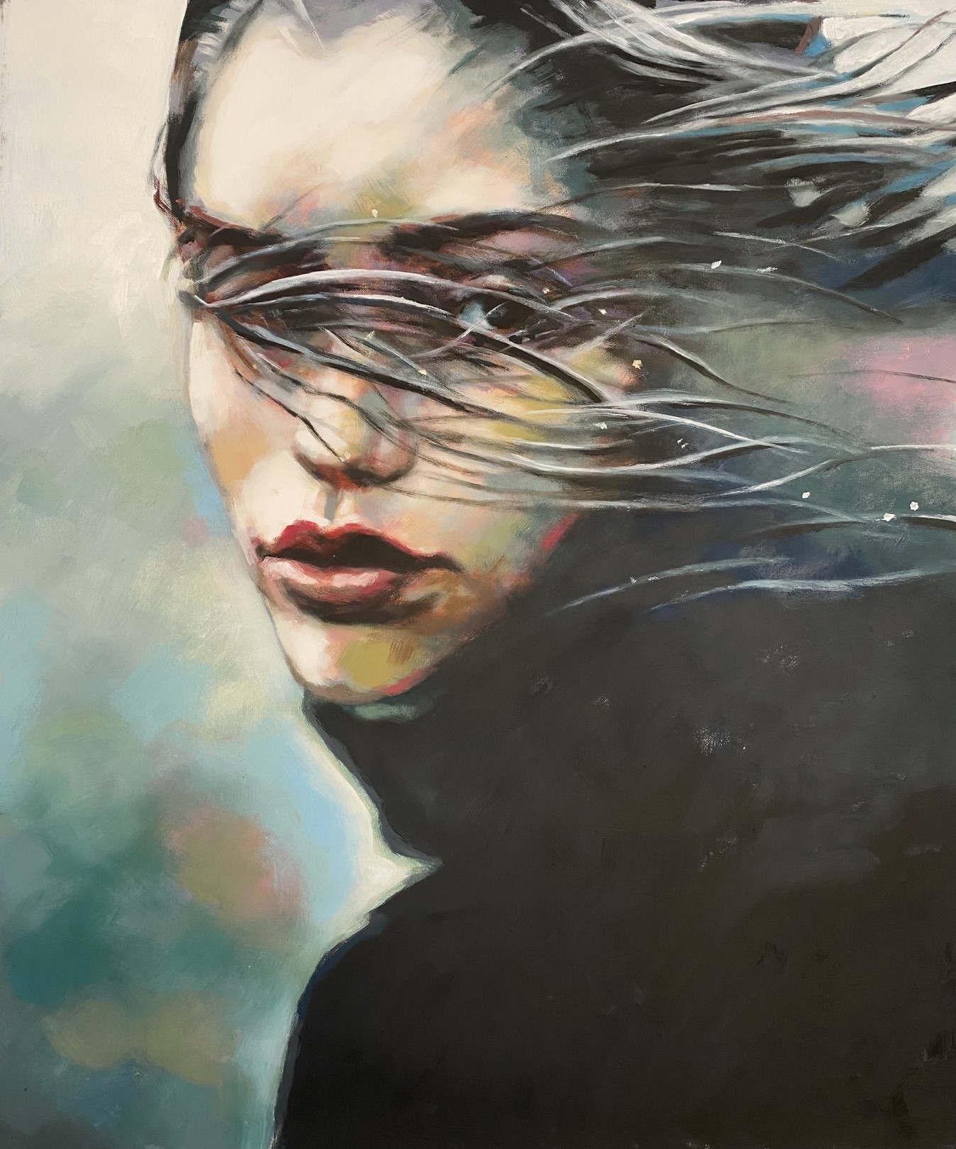 Thomas Saliot, Moody hair Thomas Saliot, Moody hair