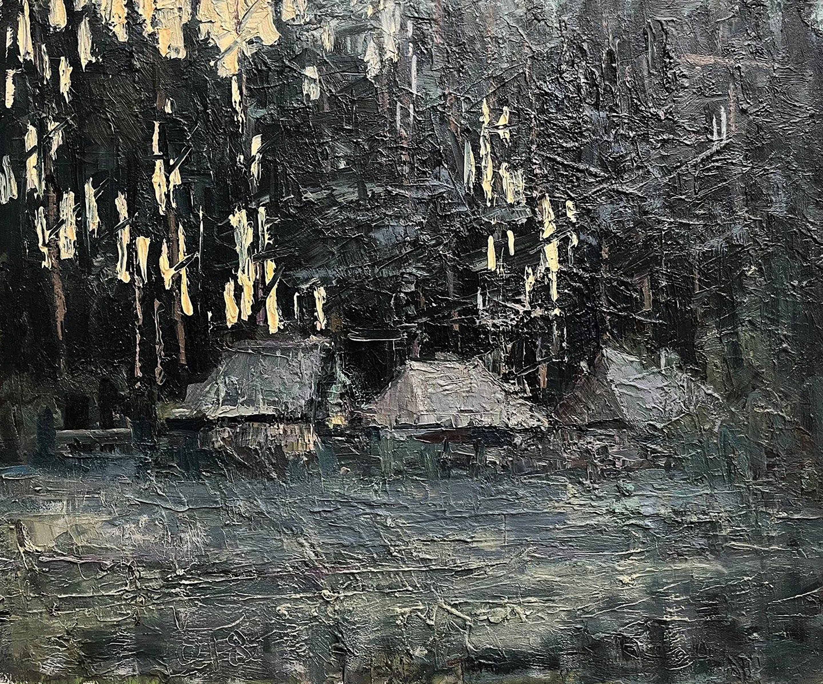 Volodymyr Pashchenko, Evening forest Volodymyr Pashchenko, Evening forest