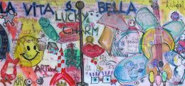 Gemälde, La Vita é Bella, Laetitia Vidal