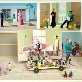 Design, David Hockney, le couple, Beatrice Lecomte