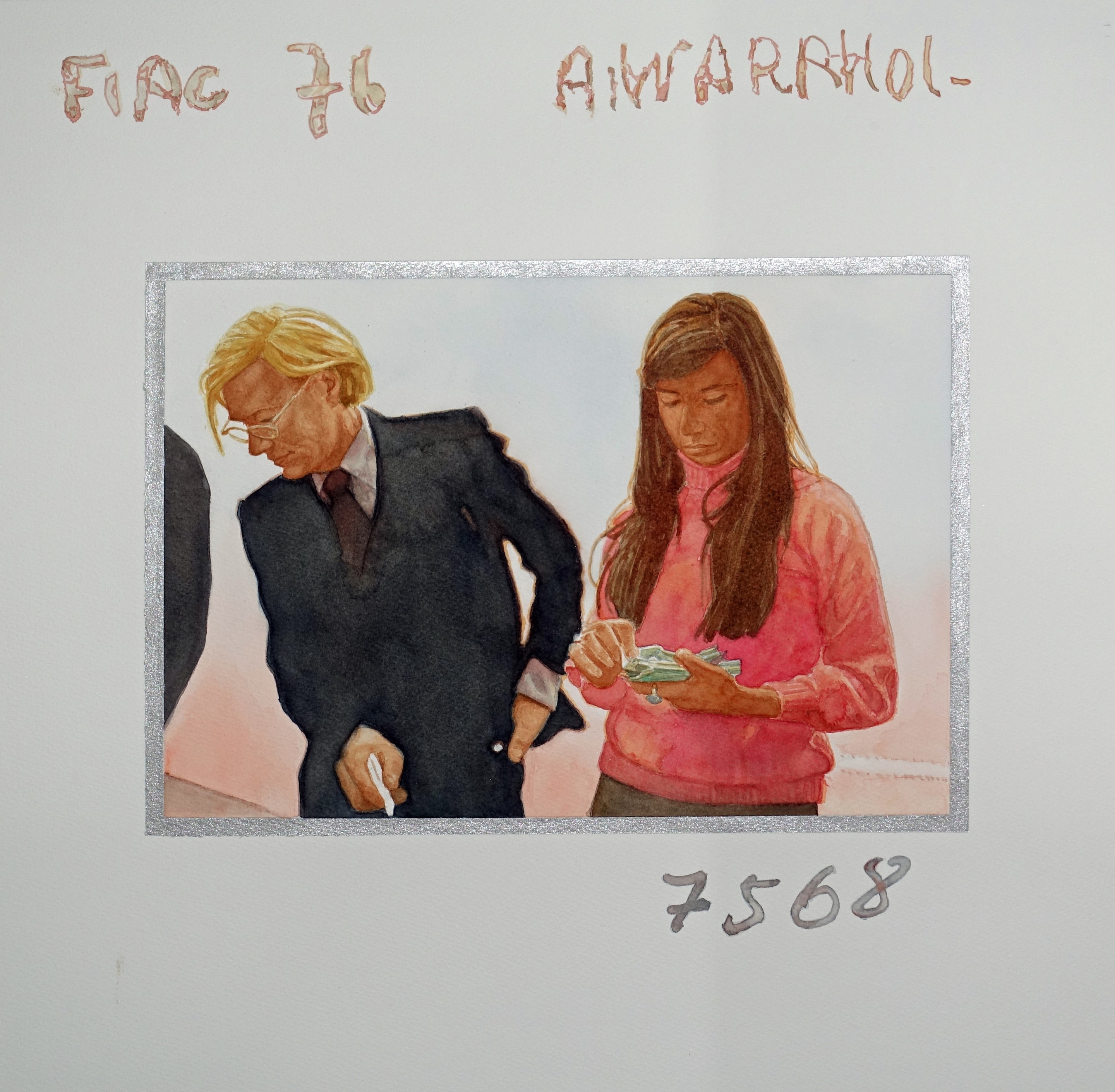 Stéphane Belzère, Diaquarelle n°139 Stéphane Belzère, Diaquarelle n°139