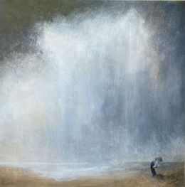 Peinture, Ciel de pluie, Maylis Bourdet