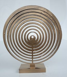 Skulpturen, Gold cinetic (1), Hayvon
