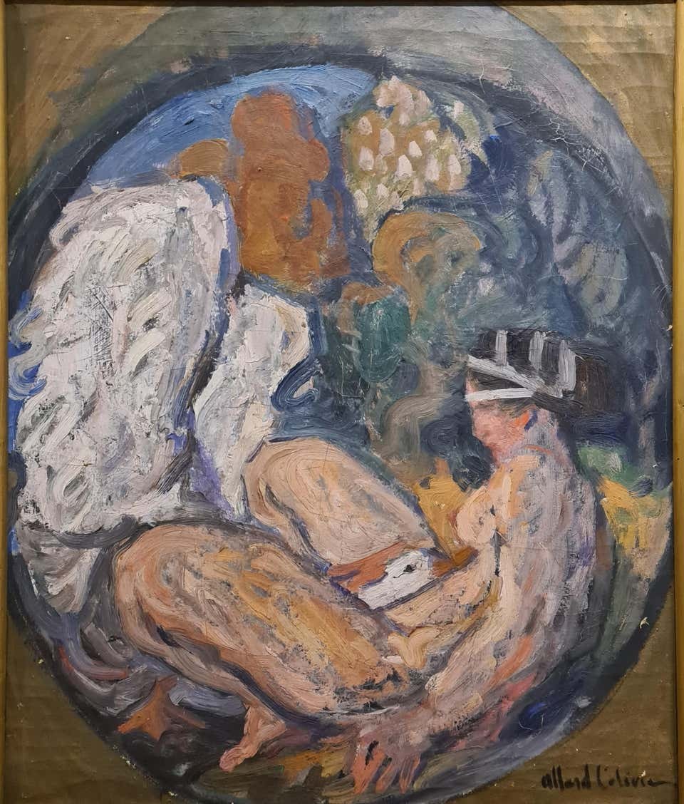 Fernand Allard L'Olivier, Leda and the Swan Fernand Allard L'Olivier, Leda and the Swan