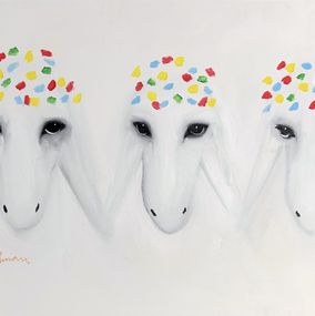 Peinture, Three of a Kind, Menashe Kadishman