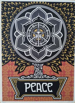 Print, Chaos Mandala 2 (1), Shepard Fairey (Obey)