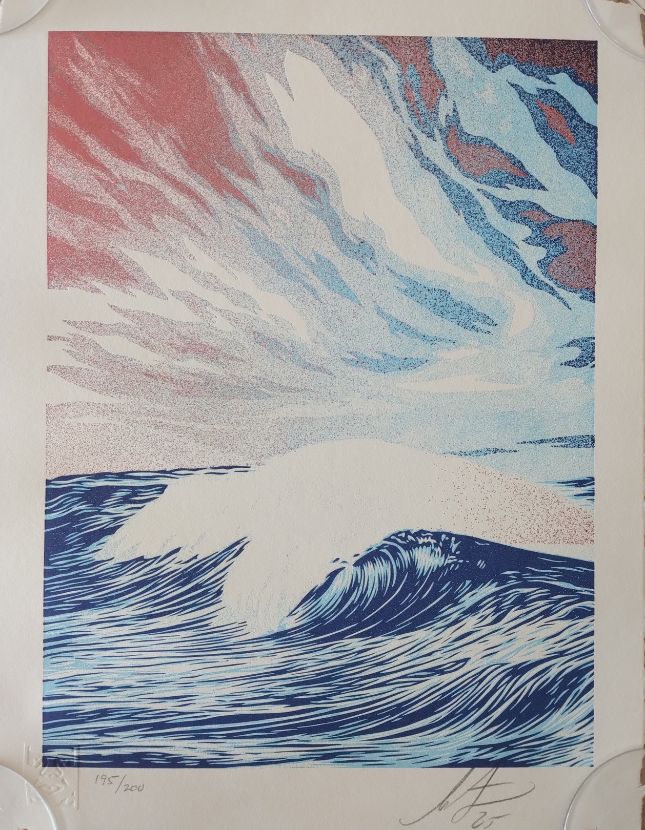 Shepard Fairey (Obey), Force of Nature Letterpress Shepard Fairey (Obey), Force of Nature Letterpress