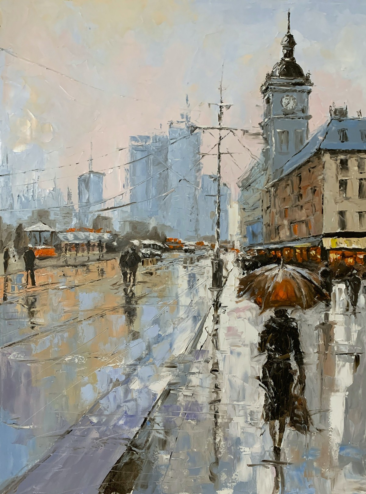 Schagen Vita, Woman in City Rain Elegy Schagen Vita, Woman in City Rain Elegy