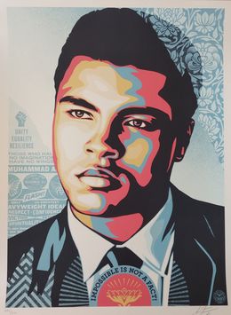 Édition, Muhammad Ali - Heavyweight Ideals, Shepard Fairey (Obey)