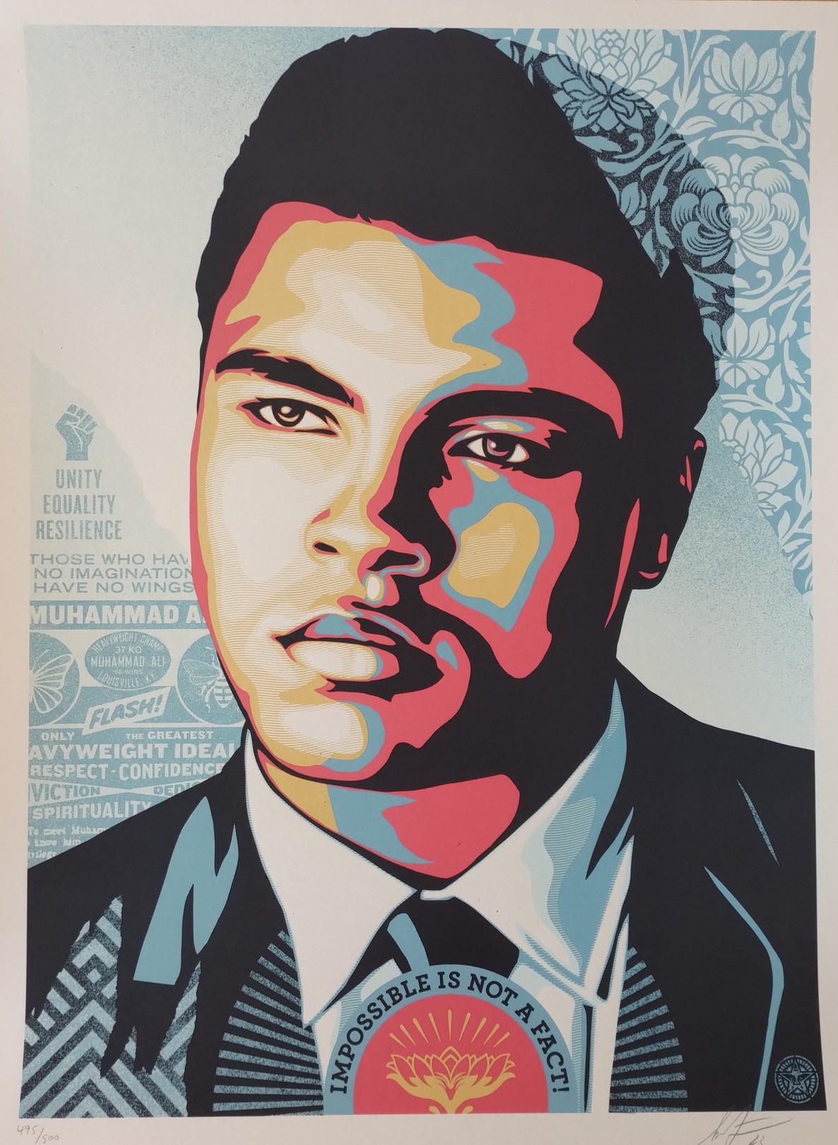 Shepard Fairey (Obey), Muhammad Ali - Heavyweight Ideals Shepard Fairey (Obey), Muhammad Ali - Heavyweight Ideals