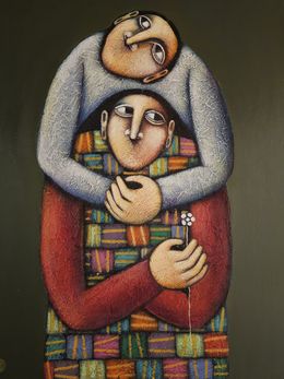 Gemälde, The Gentle Weight of Love, Liana Asatryan