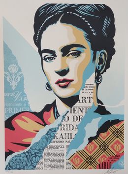 Édition, The woman who defeated pain (Frida Khalo), Shepard Fairey (Obey)