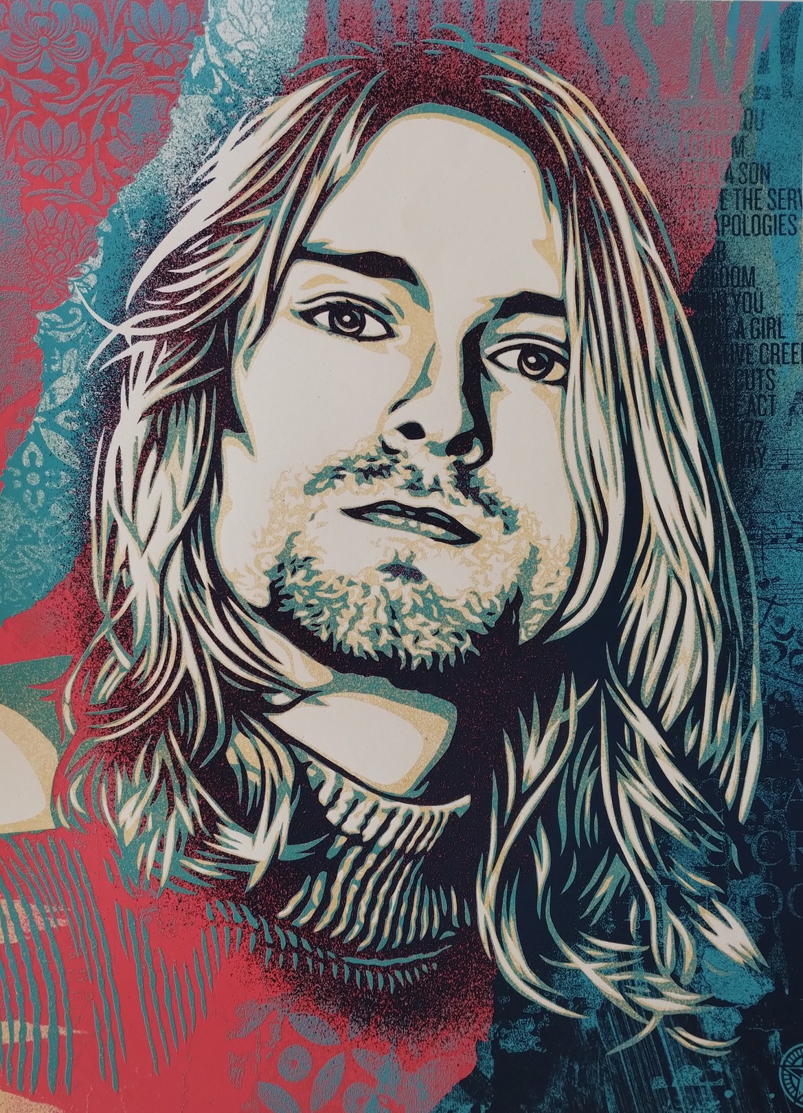 Shepard Fairey (Obey), Kurt Cobain – Endless Nameless Shepard Fairey (Obey), Kurt Cobain – Endless Nameless